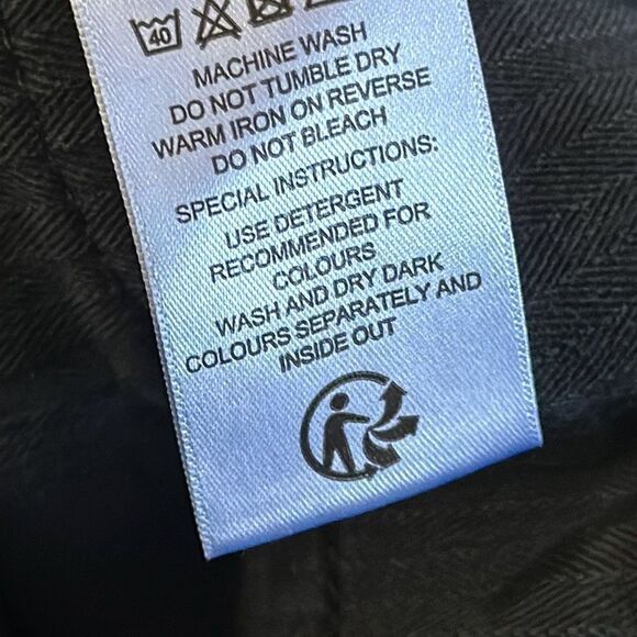 Boden Mens Black Jeans size 34x34 100% cotton Made in Turkey - Picture 9 of 11